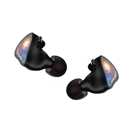 CVJ In-Ear Earplug Style Resin Interchangeable Cable Earphone, Style: Star Cloud With Mic by CVJ