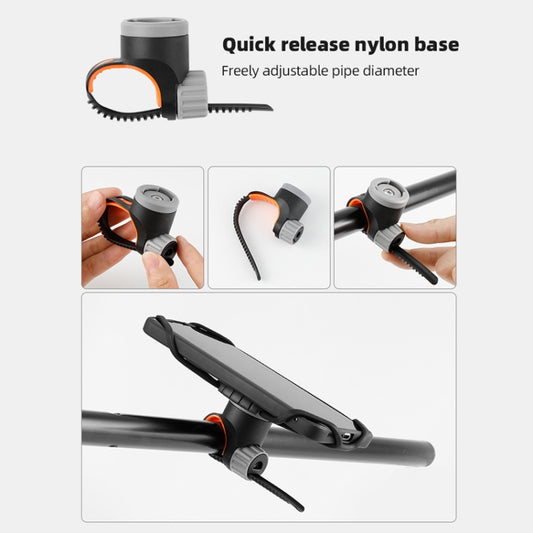 Bike Anti-vibration Silicone Cycling Fixed Mobile Phone Bracket, Model: Strap Style by bashfashion