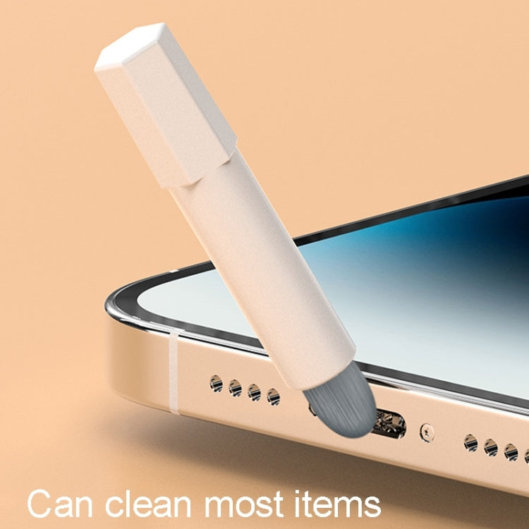 Q20 Headphone Cleaning Pen Mobile Phone Camera Computer Cleaning Tool(White+Red) by bashfashion