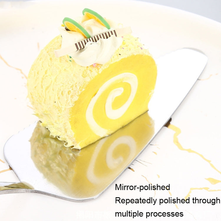 16pcs /Set Stainless Steel Cake Knife Fork Set Cake Spoon Moon Cake Knife Fork by bashfashion