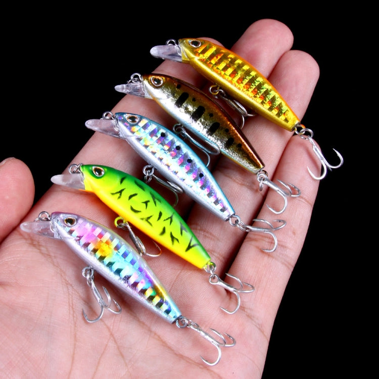 HENGJIA 5.5cm 6.6g Mino Luya Fake Bait Long Casting Sinking Bionic Lure(1) by HENGJIA