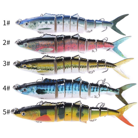 HENGJIA 17.8cm 38g 8 Section Fish Fake Bait(2) by HENGJIA