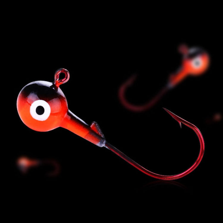 HENGJIA 5colors/set Lua Lead Head Hook Set Colorful Fish Hook Set, Specification: 7g by HENGJIA