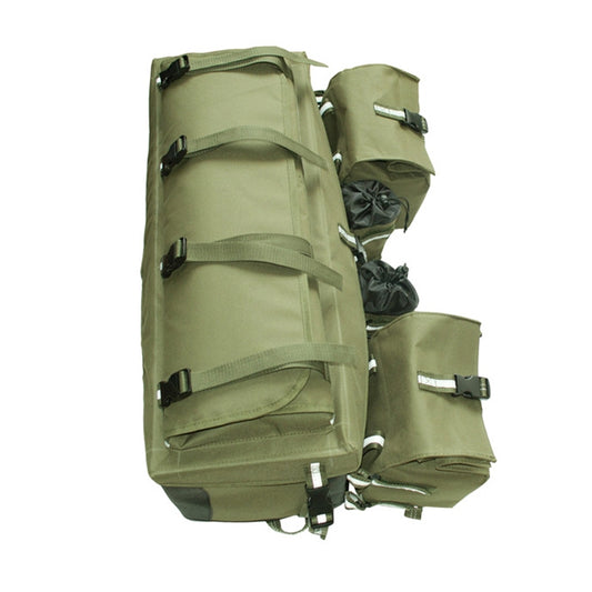 ATV Bag Quad Bike Go Kart Bag Snowmobile Mountain Bike Bag, Color: Army Green by bashfashion