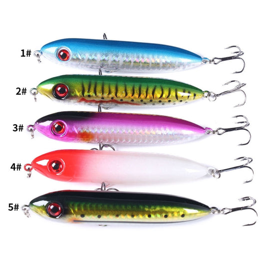 HENGJIA Pencil Road Lure Warp Bass Hard Fake Bait(4) by HENGJIA