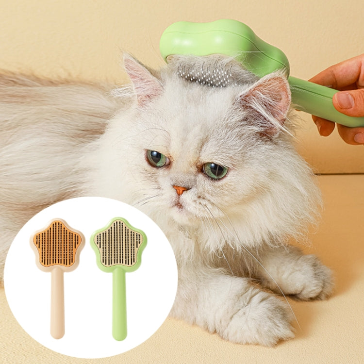 Pet Fine-Tooth Comb To Remove Floating Hair And Knots(Green) by bashfashion