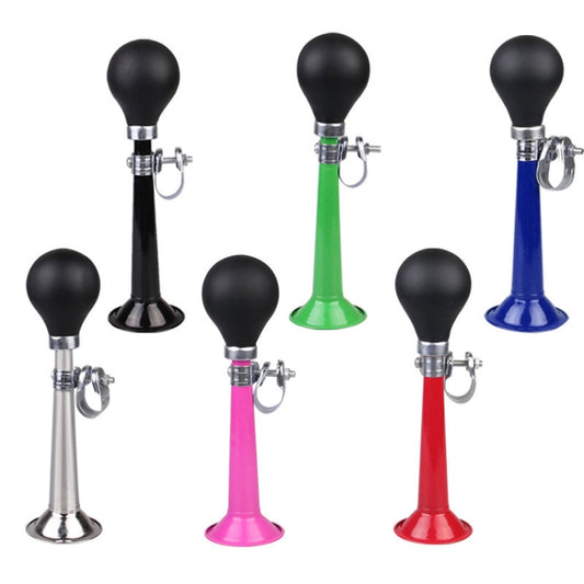 2pcs 7 inch Metal Plating Bicycle Air Horn Bicycle Accessories, Color: Pink by bashfashion