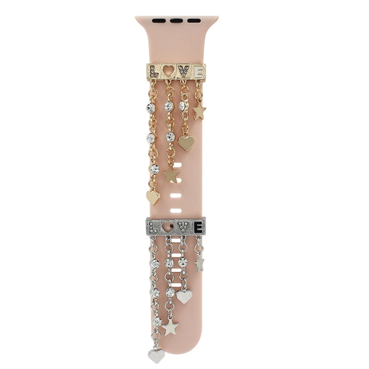 Watch Silicone Watch Band Decoration Ring Diamond Series Decoration Buckle(2) by bashfashion