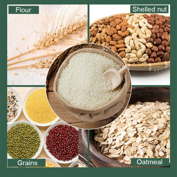 5pcs Portable Food Packaging Bag Grain Sealed Bag Fresh-keeping Storage Bag, Capacity: 500g by bashfashion