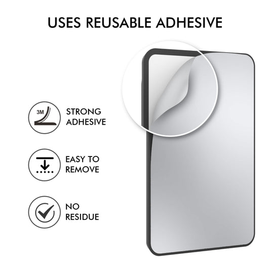 AhaStyle PT133-S Adhesive Model Mobile Phone Silicone Card Case(Black) by AhaStyle