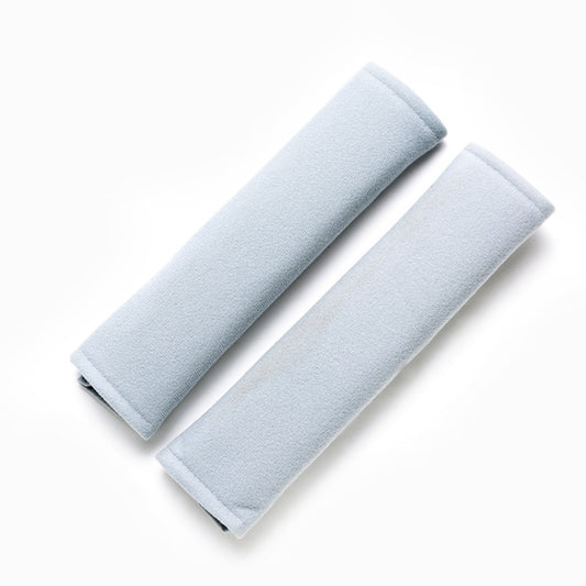 Car Seat Belts Soft Plush Shoulder Pads(Grey) by bashfashion