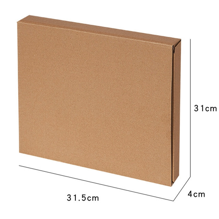 G218B Wooden Living Room Digital Display Clock Home Decoration Wall Clock(Black) by bashfashion