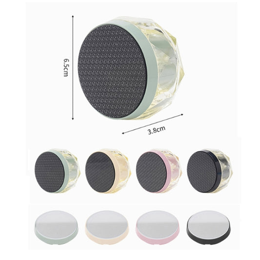 2 in 1 Double-sided Foot Grinder Crystal Glass Manual Epilator(Pink) by bashfashion