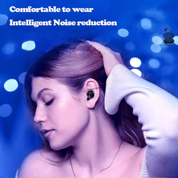 In-Ear Binaural Noise Reduction Wireless Bluetooth Earphones with Power Bank Function(Fluorescent Green) by bashfashion
