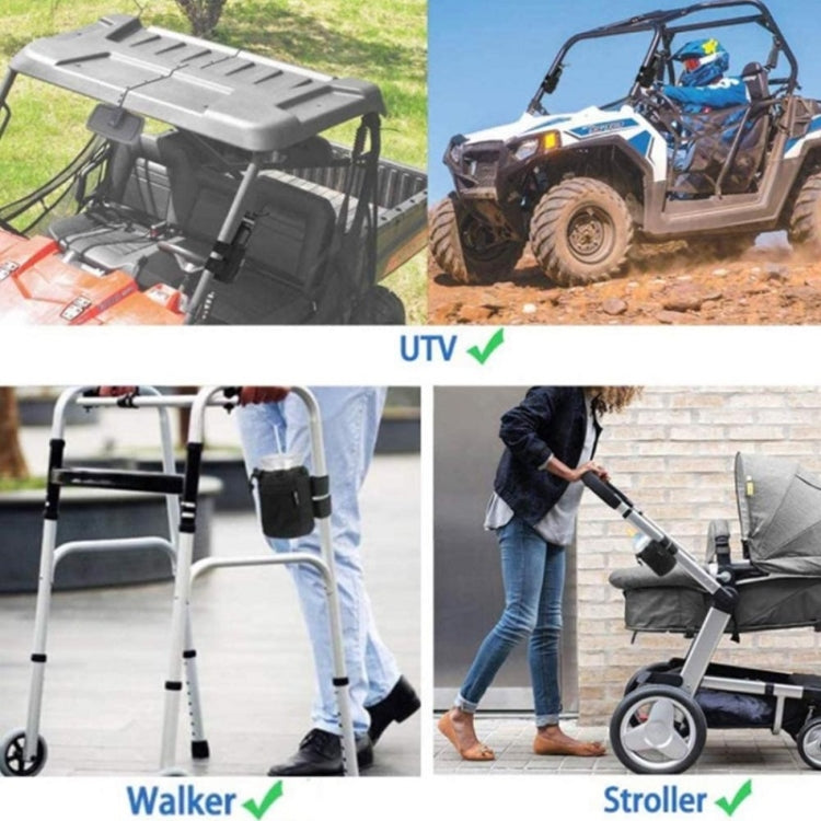 Bicycle Water Cup Holder Stroller Hanging Bottle Bag(Grey) by bashfashion