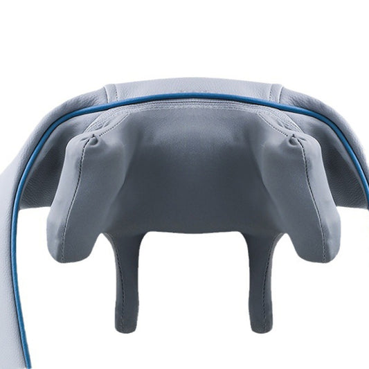 Electric Neck And Shoulder Massager Shiatsu Back Neck Massager With Heat(Gray) by bashfashion