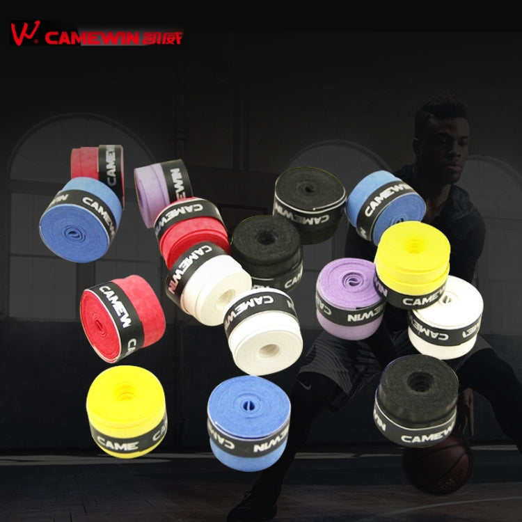 CAMEWIN 1pc Tennis Racket PU Overgrip Anti-Skid Sweat Absorbed Soft Wrap Taps Hand Glue(Random Color Delivery) by bashfashion