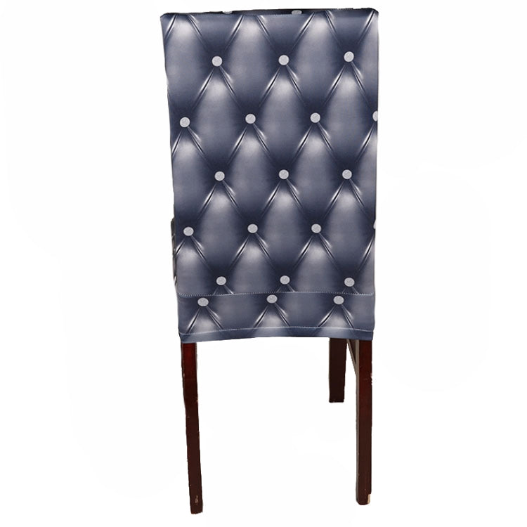 Anti-Fouling Household Chair Cover Dining Chair Sleeve One-Piece Stretch Chair Cover(Champagne) by bashfashion