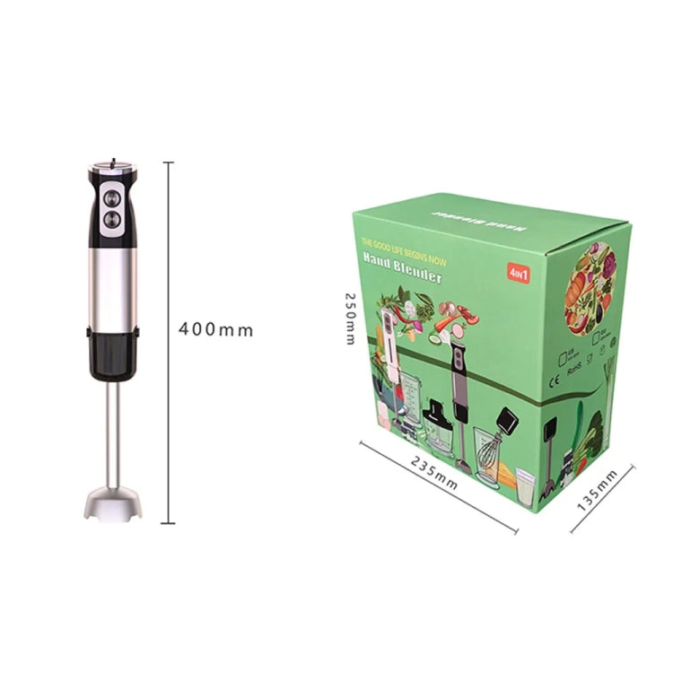 6-in-1 600W Multifunctional Electric Blender Stainless Steel Food Cooking Stick EU Plug by bashfashion