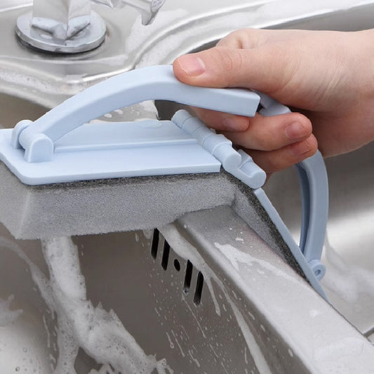 Folding Kitchen Stove Cleaning Brush Multi-Functional Decontamination Brush(White) by bashfashion