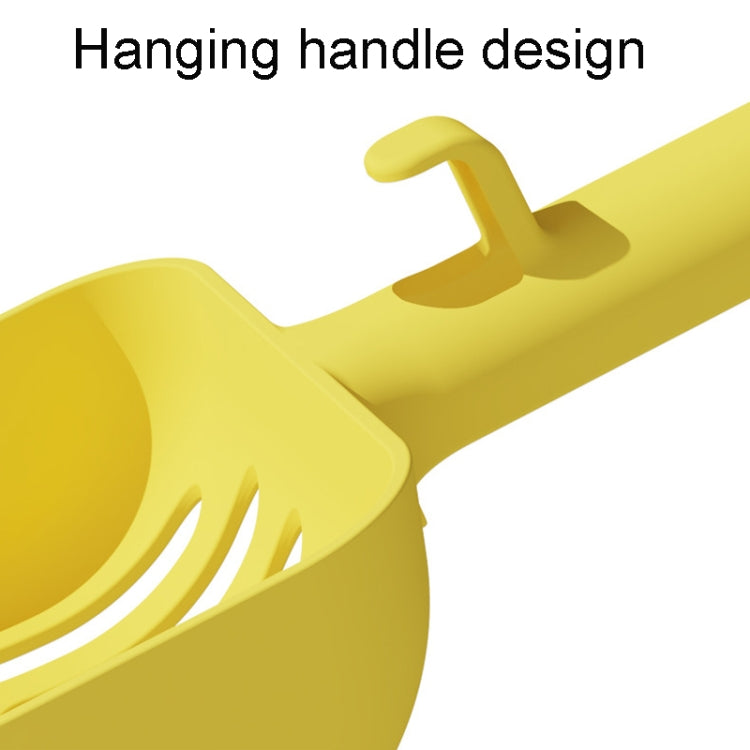 Long Handle Hangable Litter Scoop With Large Hole Cat Cleaning Products(Blue) by bashfashion