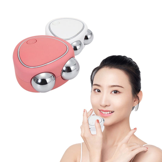 Mini Micro-Current Beauty Instrument Facial Lift Rejuvenating Device Massage Slimming Machine, Style: Acrylic Package(Pink) by bashfashion