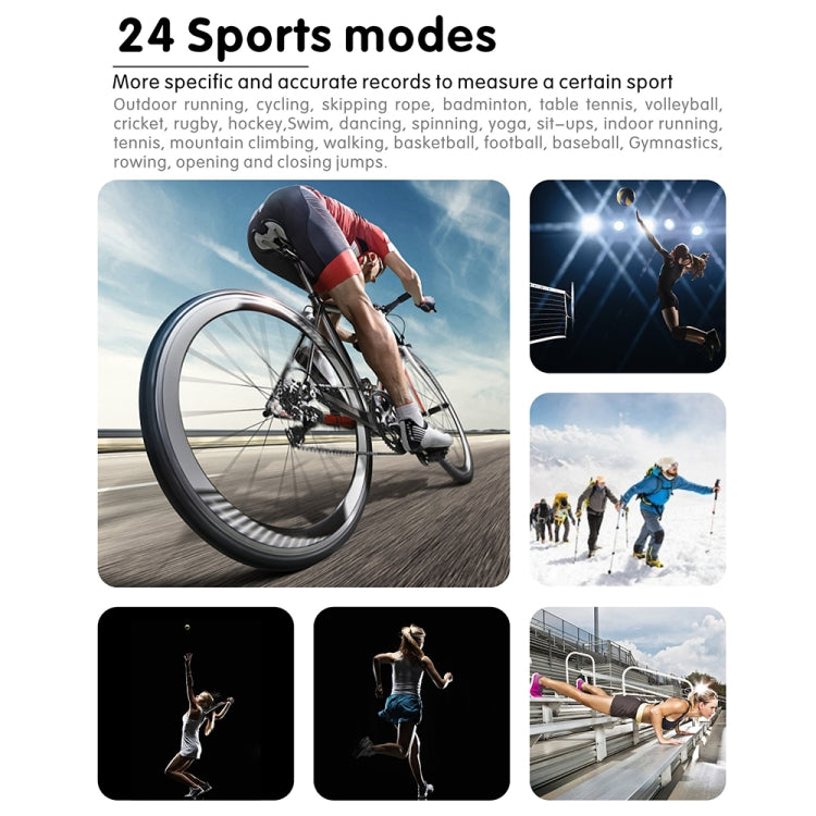 QS16Pro 1.83 inch Heart Rate / Blood Pressure Monitoring Waterproof Sports Smart Watch(Blue) by bashfashion