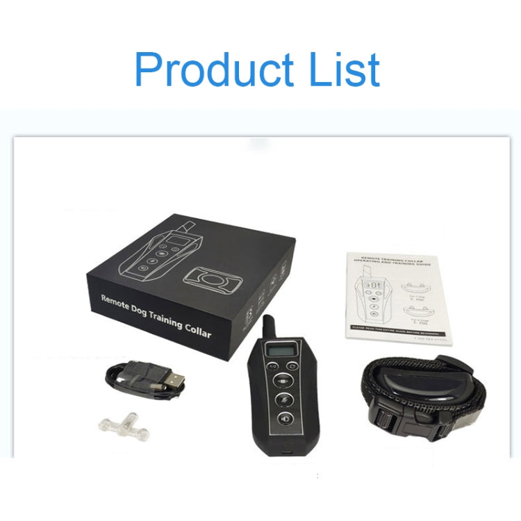 Intelligent Electronic Remote Control Dog Training Device Pet Training Shock Collar Bark Stopper, Style: Receiver by bashfashion