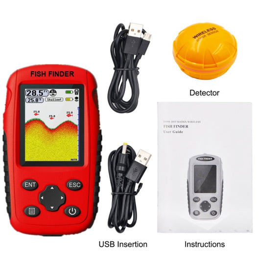 FF998 Wireless Ultrasonic Fish Finder Sonar Underwater Visual HD Angler Detector by bashfashion