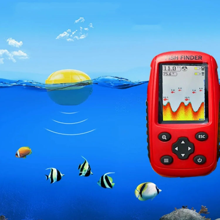 FF998 Wireless Ultrasonic Fish Finder Sonar Underwater Visual HD Angler Detector by bashfashion