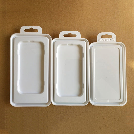 50pcs Universal Mobile Phone Case PVC Clamshell Packaging Box, Specification: S by bashfashion