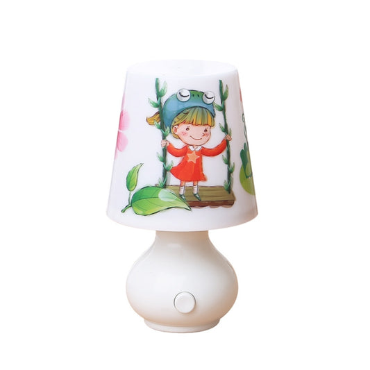 Plug-In Cup-Shaped Night Light Girl Bedroom Bedside Dim Lamp With Remote Control,CN Plug, Style: Think of Things Yellow by bashfashion