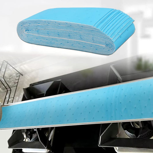 10pcs /Pack Disposable Oil Groove Suction Paper for Cooker Hoods, Spec: 10x90cm Regular by bashfashion