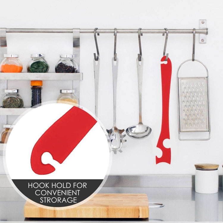 Kitchen Silicone Oven Rack Air Fryer Push Pull Tool with Longer Handle Large 28 x 3.8cm by bashfashion