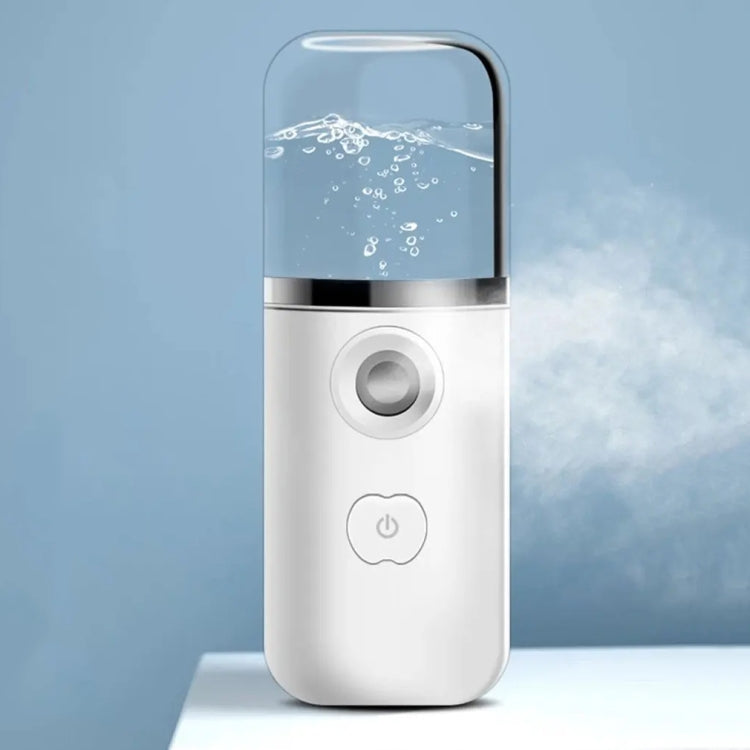 30ml Handheld Alcohol Disinfectant Instrument USB Interface Hydration Meter Humidifier, Color: Pink by bashfashion