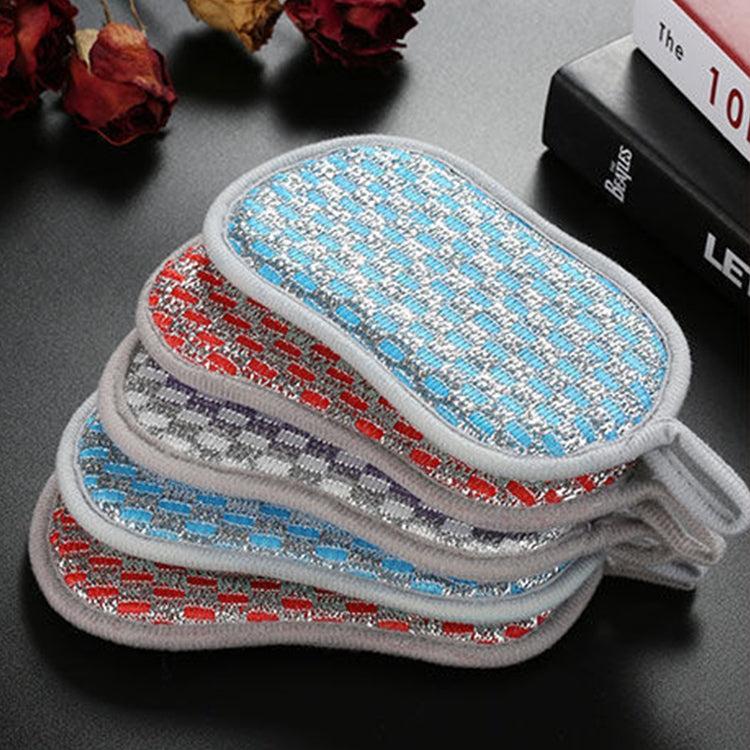 Double-sided Absorbent Kitchen Dishwashing Sponge Multifunctional Cleaning Rag, Style: 3pcs /set by bashfashion