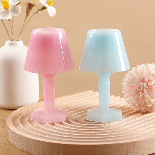 LED Electronic Light Ambient Candy Small Table Lamp Decorative Night Lights(Pink) by bashfashion