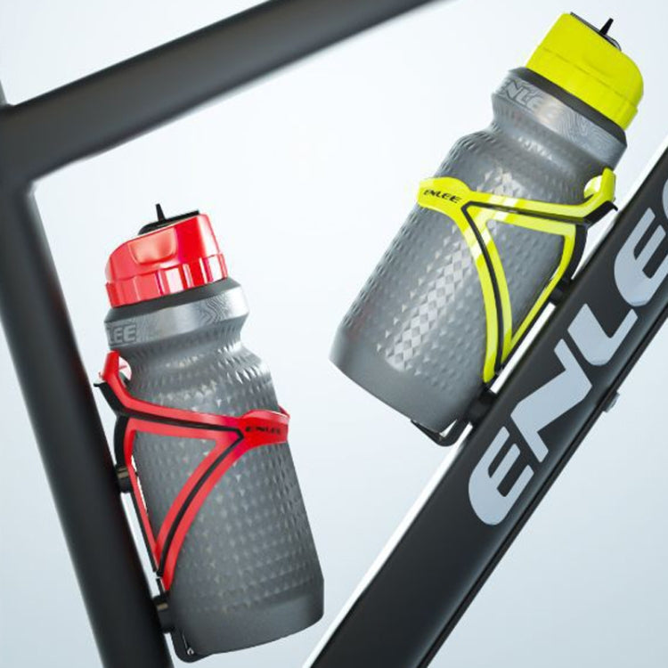 ENLEE RR10 650ml Mountain Bike Riding Water Bottle Portable Water Kettles For Outdoor Sports(Red) by ENLEE