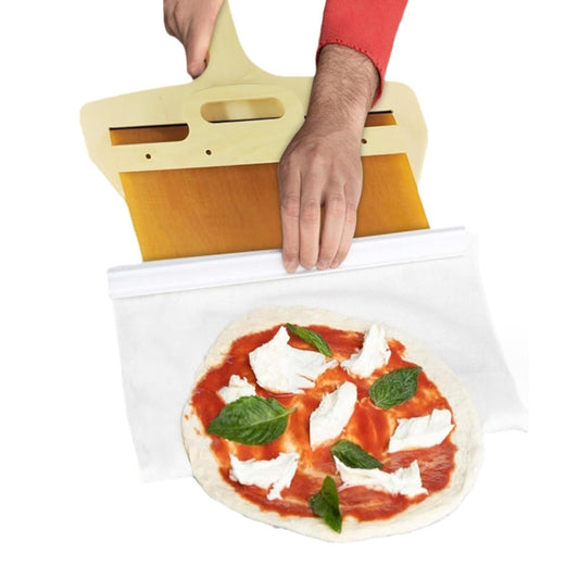 52x30cm Sliding Pizza Storage Board Baking Utensils by bashfashion