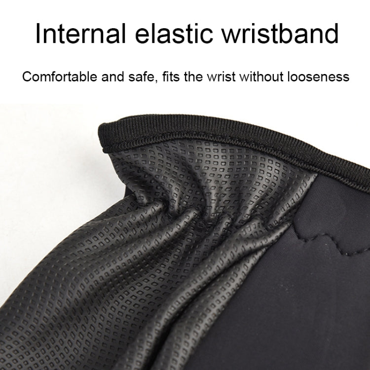 Fishing Fingerless Non-Slip Gloves Waterproof Wear-Resistant Lure Fishing Equipment(Black) by bashfashion