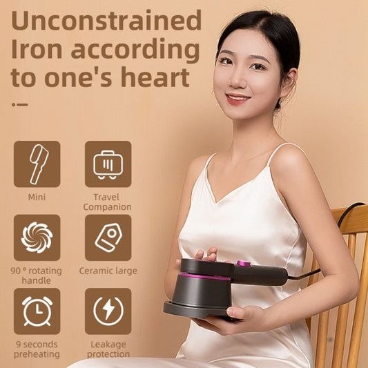 1000W 60ml Water Tank Handheld Garment Steamer with Rotatable Ironing Panel 110V US Plug by bashfashion