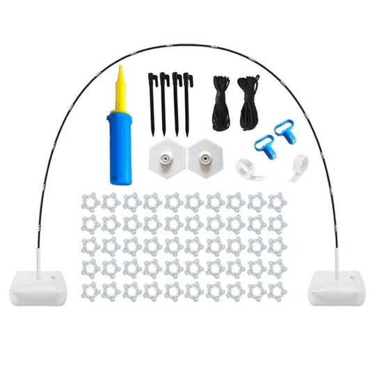 108 x 120 Inch Balloon Arch Stand Set Holiday Party Decoration Props by bashfashion