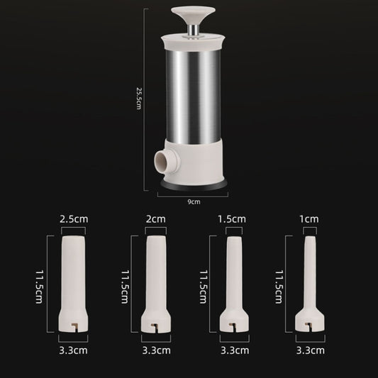 Kacheeg Home Kitchen Multifunctional Sausage Maker Bacon Shrimp Smoothie Making Tool, Model: Enema Device by Kacheeg