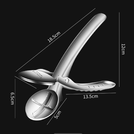 Kacheeg 304 Stainless Steel Chestnut Opener Cross Opening Chestnut Shelling Peeler With 2 Steel Fingers, Style: Spring Model by Kacheeg