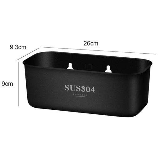 Kacheeg Food Residue Filtering And Drainage Rack For Tanks Sink Storage Trash Shelf, Style: Extended Black by Kacheeg