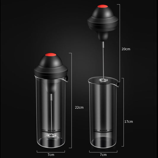 Kacheeg Electrical Stainless Steel Coffee Whisk Portable Whipping Milk Froth Mixer(No Battery) by Kacheeg