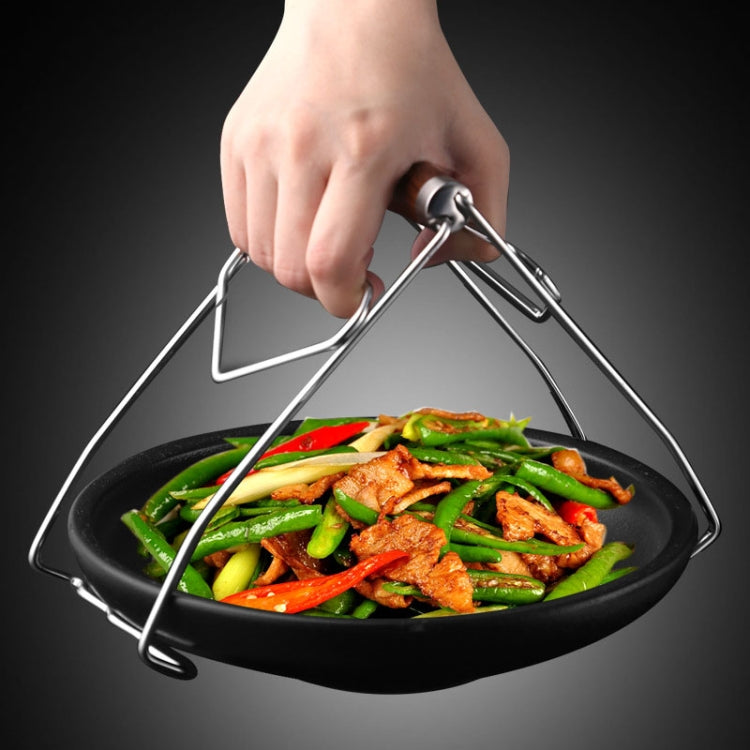 Kacheeg 304 Stainless Steel Anti-Scald Clip Kitchen Anti-Slip Bowl And Plate Lifter, Style: Plate Lifter by Kacheeg
