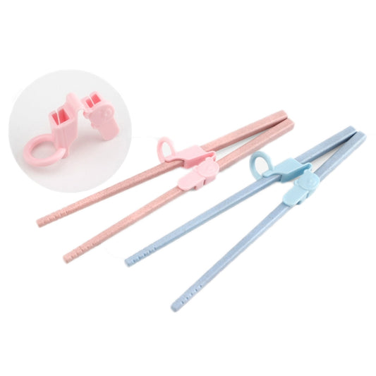3pcs/set Children Chopstick Grip Corrector Non-slip Practice Chopsticks Finger Cots, Random Packaging Delivery(Pink) by bashfashion
