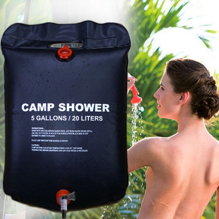 20L Outdoor Folding Solar Shower Bag Portable Water Storage Bag For Home Use by bashfashion