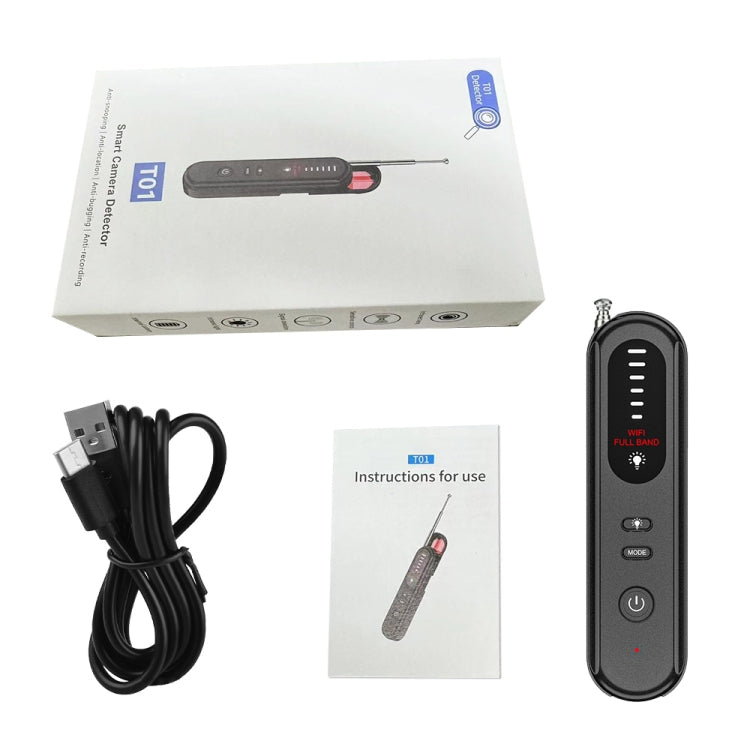 T01 Wireless Detector Camera Anti-eavesdropping Positioning GPS Alarm by bashfashion